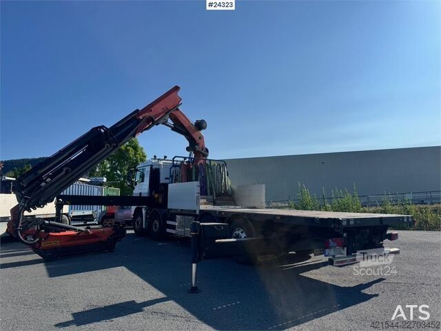 Kranbil MAN TGS 35.480 8x2 Truck with 65 tm Palfinger Crane, J
