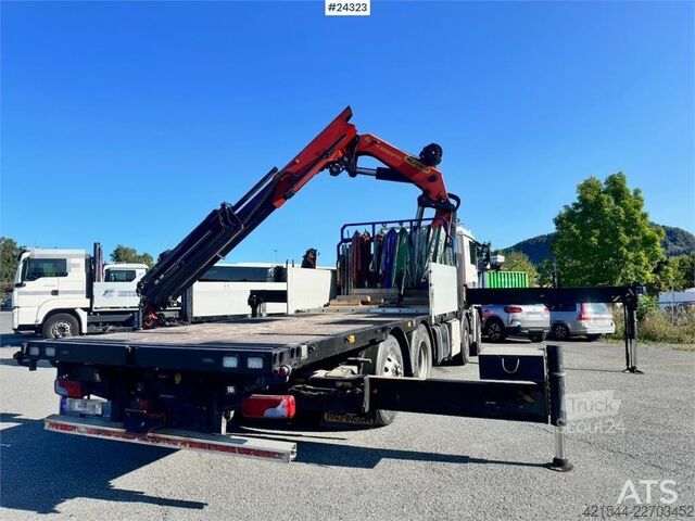 Kranbil MAN TGS 35.480 8x2 Truck with 65 tm Palfinger Crane, J
