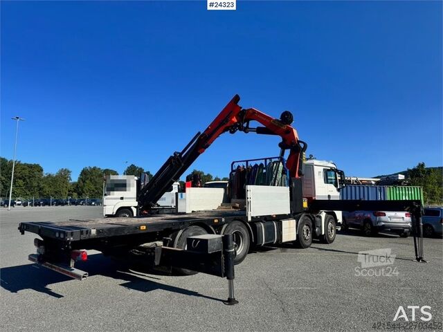 Kranbil MAN TGS 35.480 8x2 Truck with 65 tm Palfinger Crane, J