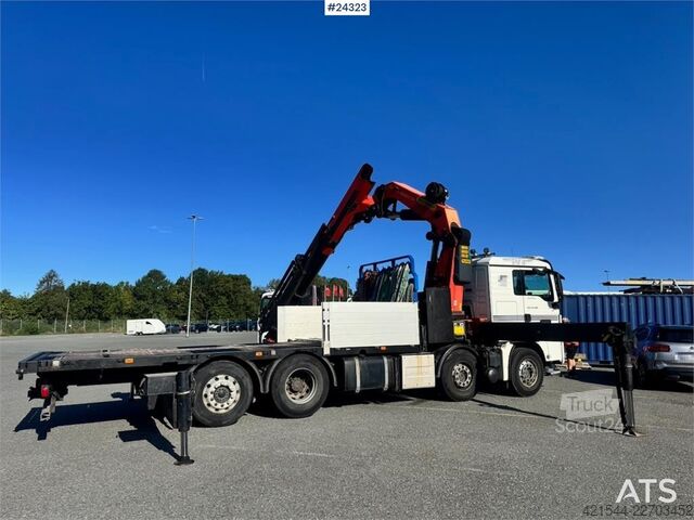 Kranbil MAN TGS 35.480 8x2 Truck with 65 tm Palfinger Crane, J