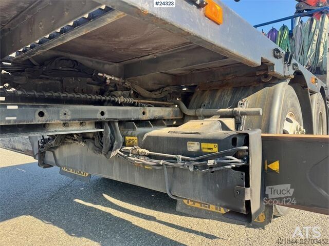 Autokrāna kravas automašīna MAN TGS 35.480 8x2 Truck with 65 tm Palfinger Crane, J