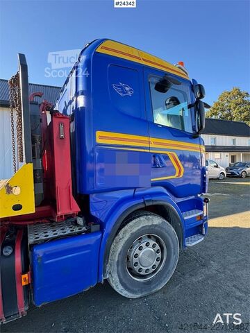 Haakarmsysteem Scania R560 6x2 Hooklift Truck – Crane Hydraulics – Flatb