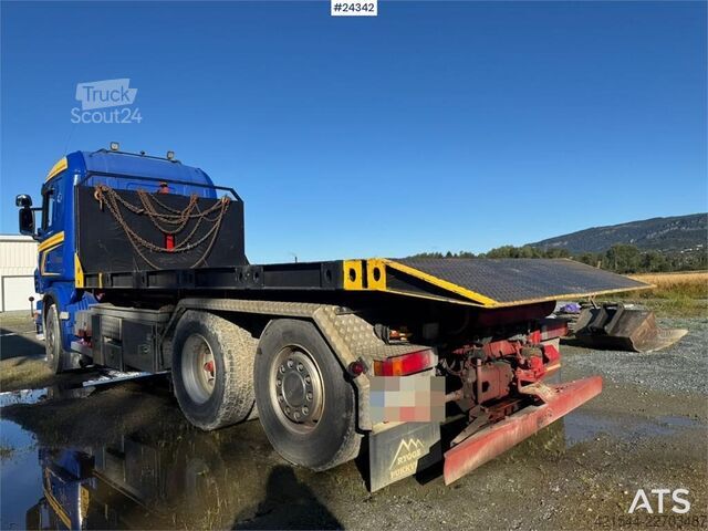 Haakarmsysteem Scania R560 6x2 Hooklift Truck – Crane Hydraulics – Flatb