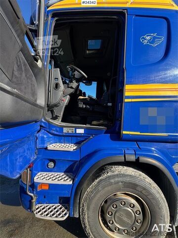 Haakarmsysteem Scania R560 6x2 Hooklift Truck – Crane Hydraulics – Flatb