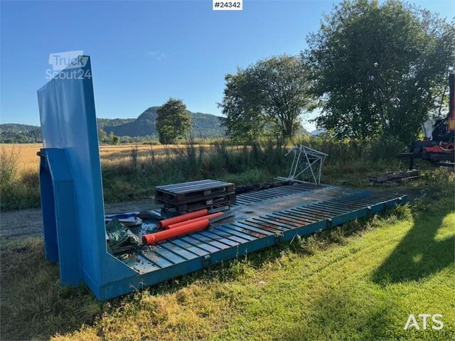 System för krokarm Scania R560 6x2 Hooklift Truck – Crane Hydraulics – Flatb