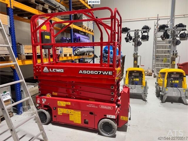 Schaarlift  LCMG ASO607WE Scissor Lift – only 38 hours!