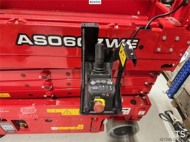 Schaarlift  LCMG ASO607WE Scissor Lift – only 38 hours!