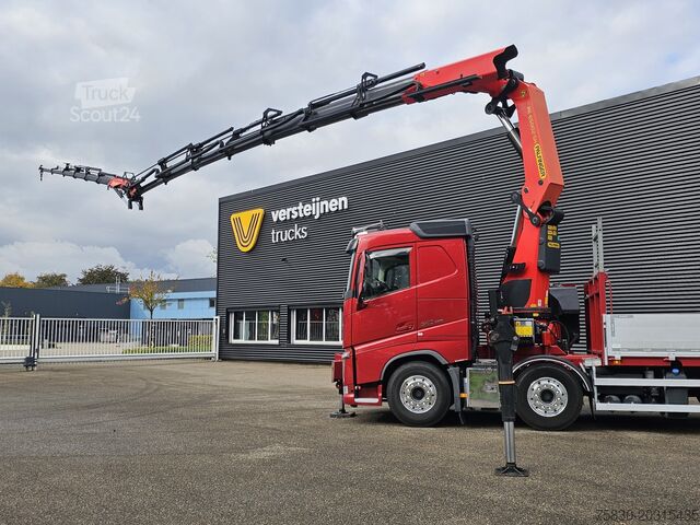 Plataforma de carga Volvo FH 540 8x2/6 / PALFINGER 65 t/m CRANE + JIB