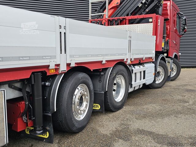 Plataforma de carga Volvo FH 540 8x2/6 / PALFINGER 65 t/m CRANE + JIB