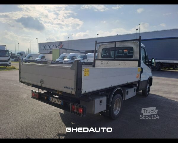 Μίνι λεωφορείο IVECO 35C14 - 35C14CAB cassone ribaltabile trilaterale