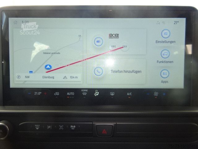 Minibuss FORD Transit Custom 320L1 Trend Kombi Navi Kam LED