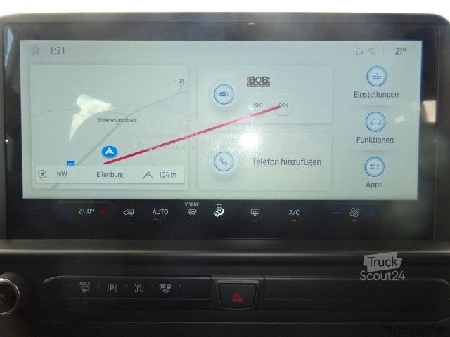 Minibuss FORD Transit Custom 320L1 Trend Kombi Navi Kam LED