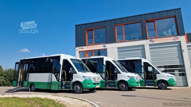 Kaupunkibussi MERCEDES-BENZ Heckniederflur Sprinter 517 / 4 er Bestuhlung