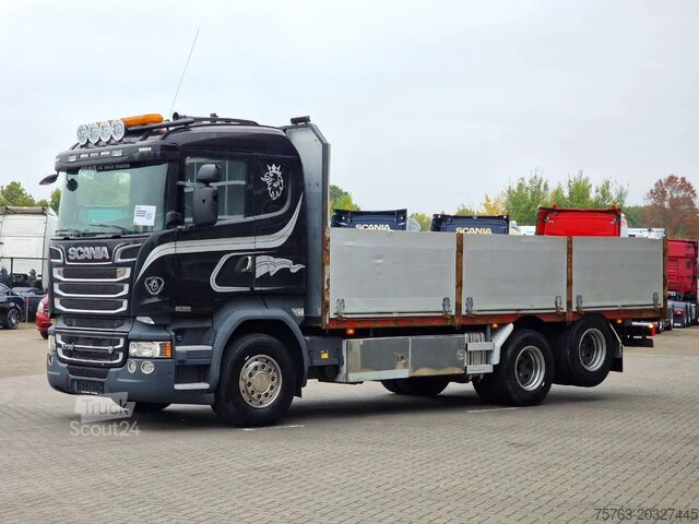 Koffer Scania R730 6x2 Steel / air, Retarder,  4500 wheelbase...