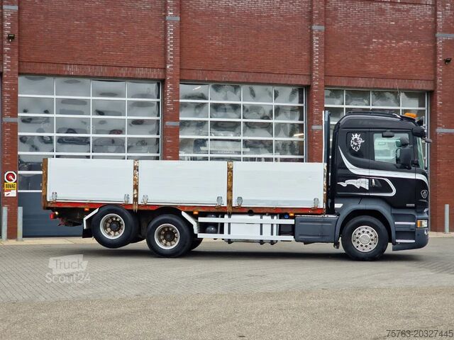 Koffer Scania R730 6x2 Steel / air, Retarder,  4500 wheelbase...