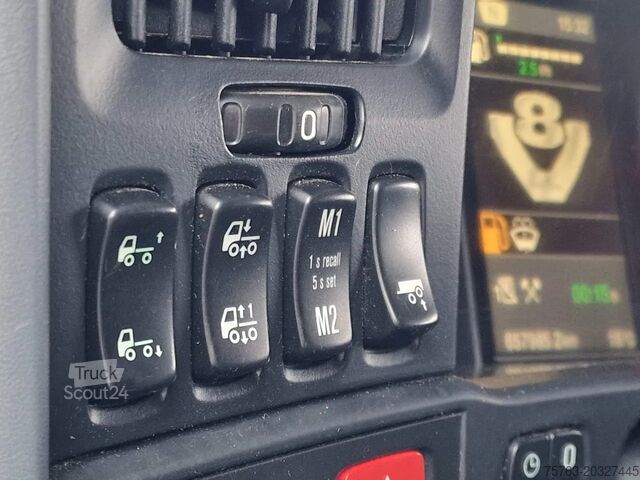 Koffer Scania R730 6x2 Steel / air, Retarder,  4500 wheelbase...