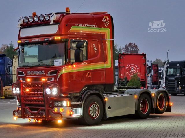Standard-SZM Scania R500 V8 LA6X2MNB Manuel gearbox/ Retarder / Ful...