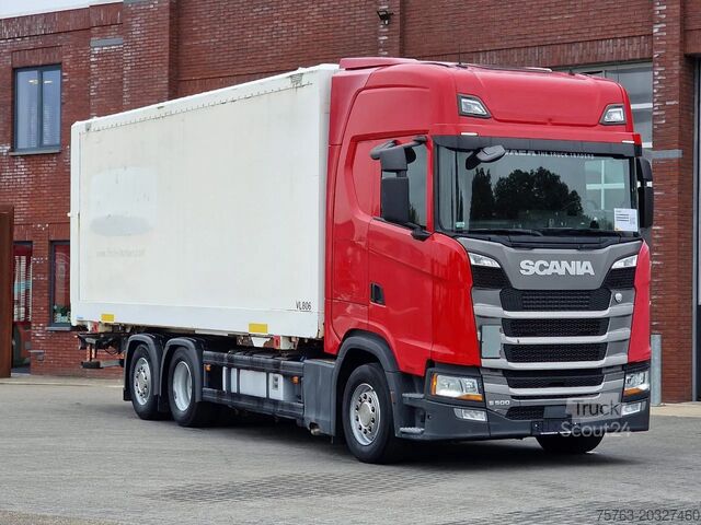 Lagaminas Scania S500 NGS B6X2NB BDF / Box / Loadinglift / Full ...