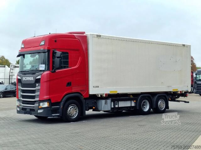 Koffer Scania S500 NGS B6X2NB BDF / Box / Loadinglift / Full ...