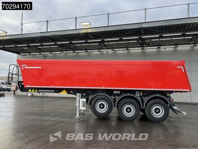 Sklápěč Kässbohrer XS 3 axles NEW! Aluminum 24 m3 Liftachse
