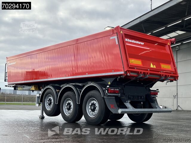 Ανατρεπόμενο φορτηγό Kässbohrer XS 3 axles NEW Aluminum 24 m3 Liftachse