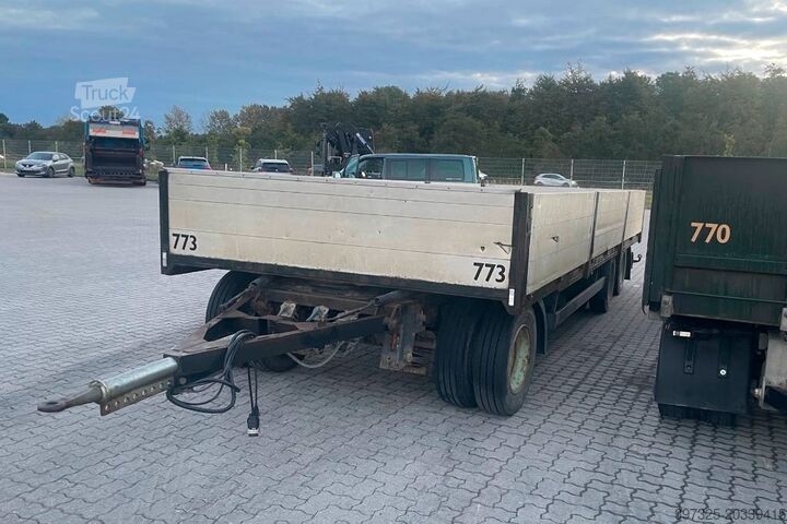 Containervervoer Kel-Berg Open trailer / Offener Anhänger / Åben anhænger