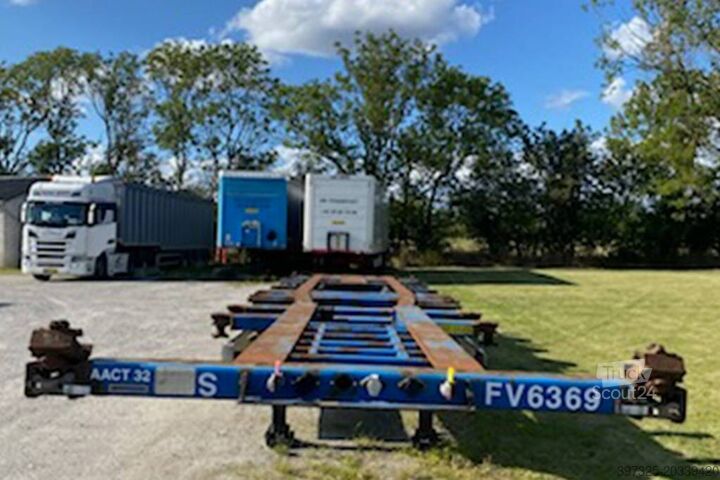 Krone container chassis / container frame / Contai Krone Container chassis / Container-Fahrgestell / Contai