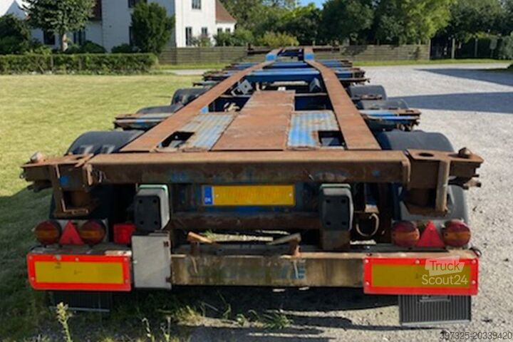 Krone containerchassis / container-onderstel / Contai Krone Container chassis / Container-Fahrgestell / Contai
