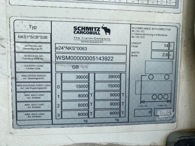 Koel-vriestransport Schmitz Cargobull Fridge Thermoking SLXe Spectrum / Multitemp / S...