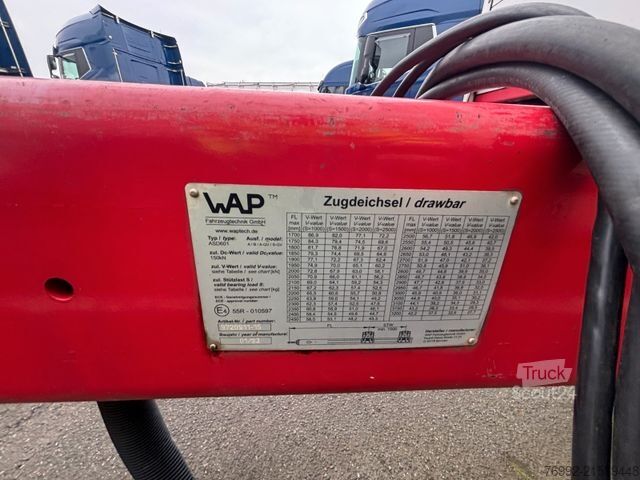 Remorque ouverte avec bâche WECON Tandem Anhänger Plane APZ 218