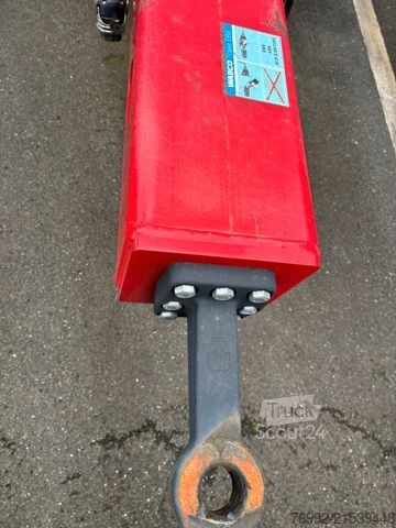 Remorque ouverte avec bâche WECON Tandem Anhänger Plane APZ 218