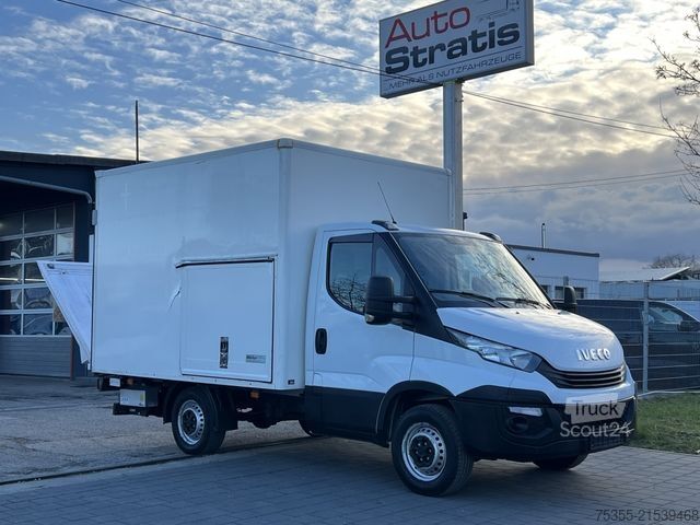 Furgon skrzyniowy IVECO Daily 35S12 3,1m Koffer LBW BÄR Kamera 3-Sitz