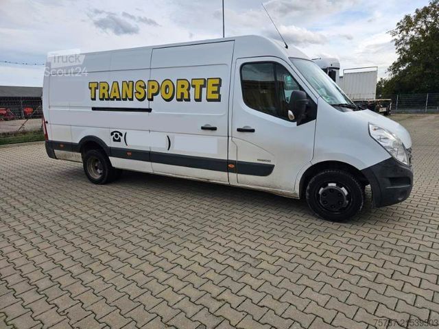 Højt tag varevogn RENAULT Master 4.500 Kg lang & hoch, AHK, 150 PS