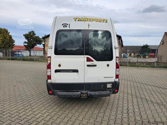 Højt tag varevogn RENAULT Master 4.500 Kg lang & hoch, AHK, 150 PS