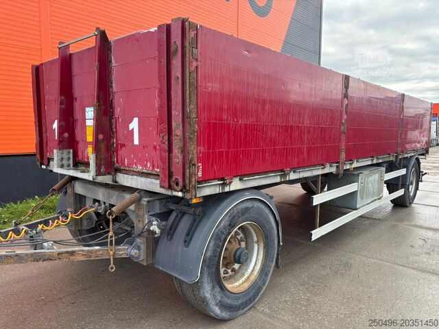 Open lichaam Kel-Berg PRAH 18 BPW AXLES / EXTENDABLE DRAWBAR