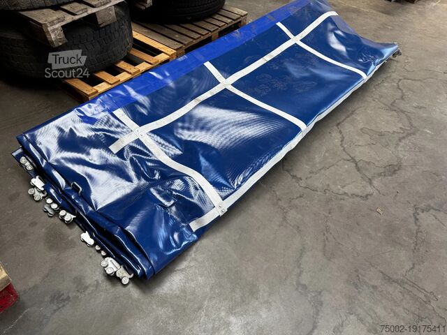 Lonas correderas Groenewegen DRO-15-27 B SET nieuwe blauwe XL zeilen (RAL 50...