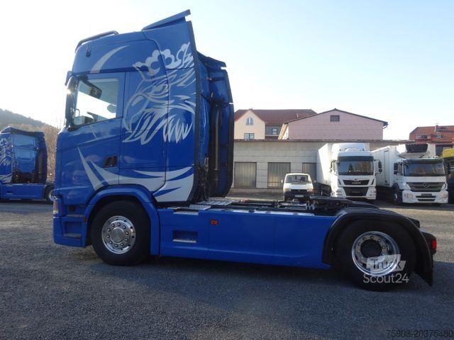 Standartinis vilkikas SCANIA S 500 ubbodenhydraulik 1.Hand