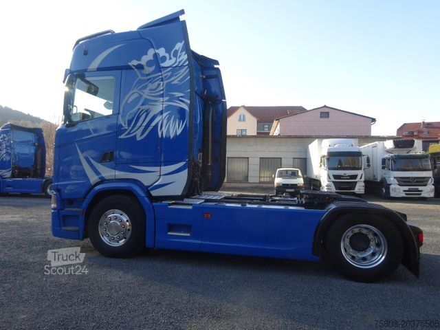 Standartinis vilkikas SCANIA S 500 ubbodenhydraulik 1.Hand