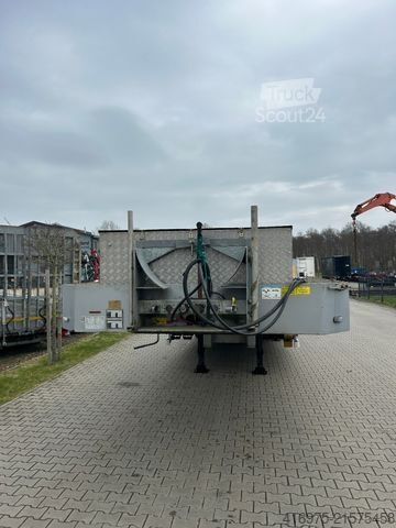 Low loader semitrailer MÖSLEIN STR 3 Schwebheim 3-Achs Satteltieflader Radmulde