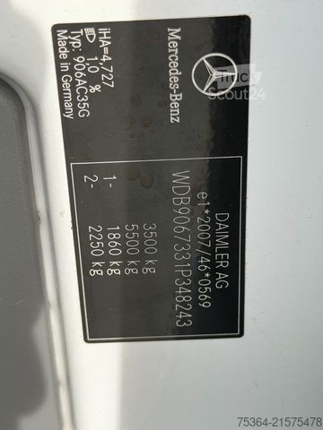 Mikroautobusas MERCEDES-BENZ Sprinter 316 NGT/CNG 9Sitze Klima Lift Automatik