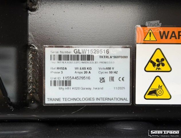 Semi-remorque frigorifique CHEREAU N/A CSD3 THERMO KING A-360 DHOLLANDIA 270 CM HOO