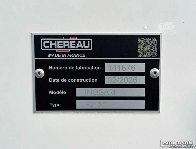 Semi-remorque frigorifique CHEREAU N/A CSD3 THERMO KING A-360 DHOLLANDIA 270 CM HOO