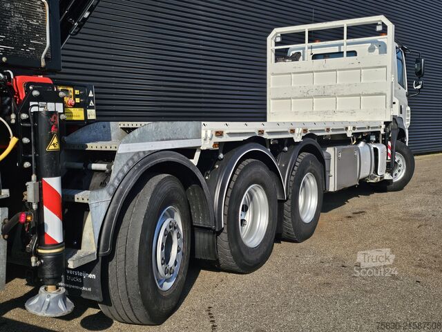 Loading platform DAF CF 530 8x4 / RETARDER / FASSI F545 CRANE / KRAN...