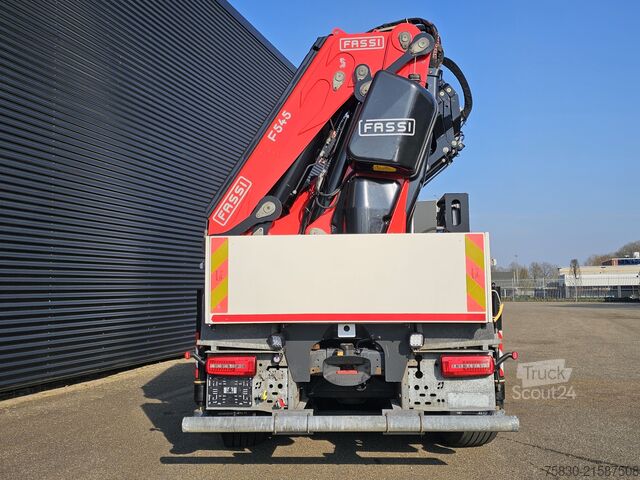 Loading platform DAF CF 530 8x4 / RETARDER / FASSI F545 CRANE / KRAN...