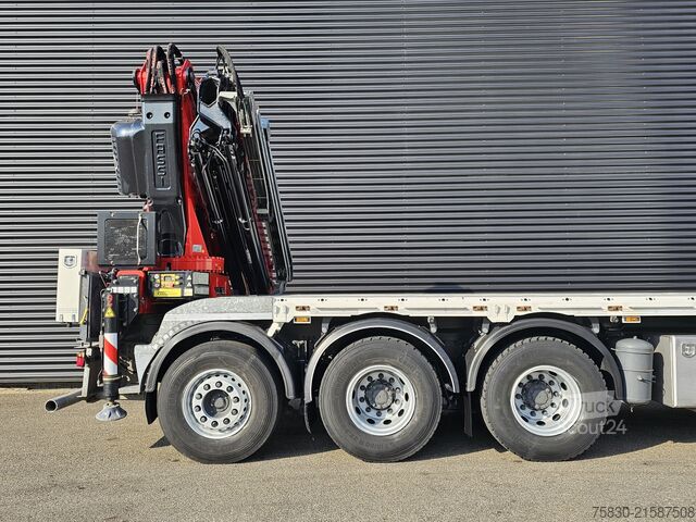 Loading platform DAF CF 530 8x4 / RETARDER / FASSI F545 CRANE / KRAN...