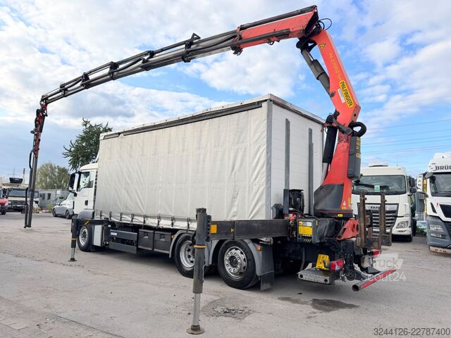 Lastbilmonteret kran MAN TGS26.440BL/PalfingerPK27002-SH-PJ060A-JIB/28m/