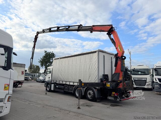 Lastbilmonteret kran MAN TGS26.440BL/PalfingerPK27002-SH-PJ060A-JIB/28m/