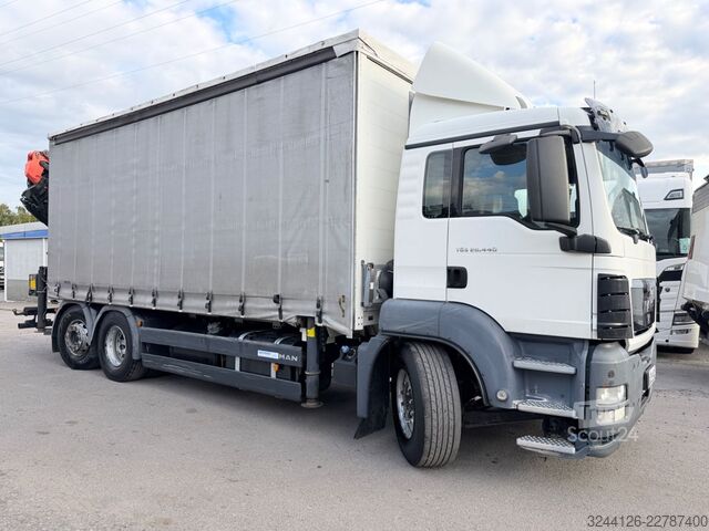 Lastbilmonteret kran MAN TGS26.440BL/PalfingerPK27002-SH-PJ060A-JIB/28m/