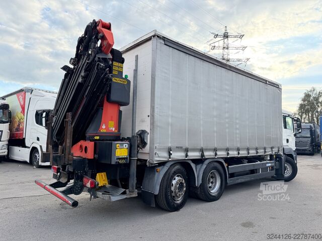 Lastbilmonteret kran MAN TGS26.440BL/PalfingerPK27002-SH-PJ060A-JIB/28m/