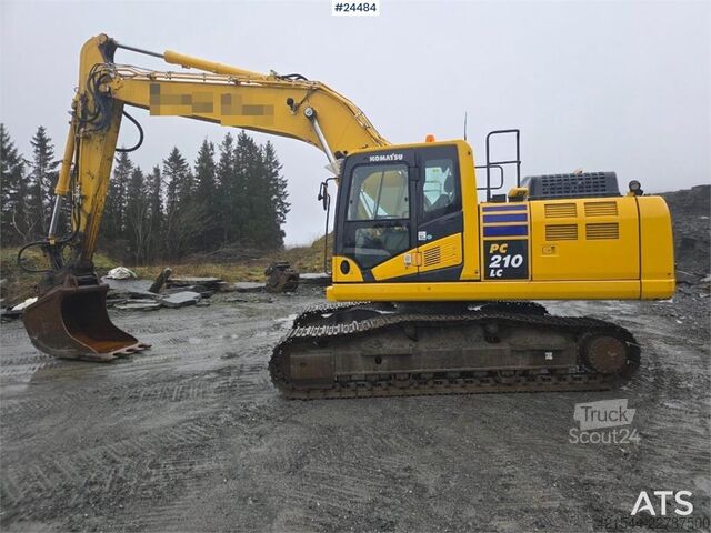 багер на вериги Komatsu PC210LC-11 Excavator with OilQuick quick coupler a
